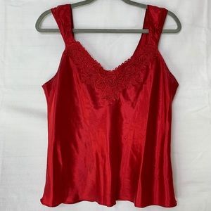 Vintage Red Blouse